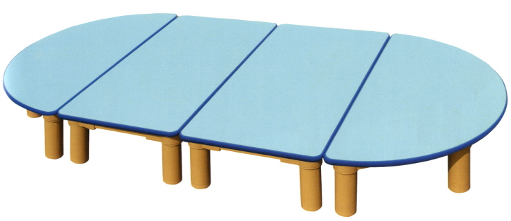 유아용교구 > FIHD 시리즈  > FIHD-옥색 영아책상