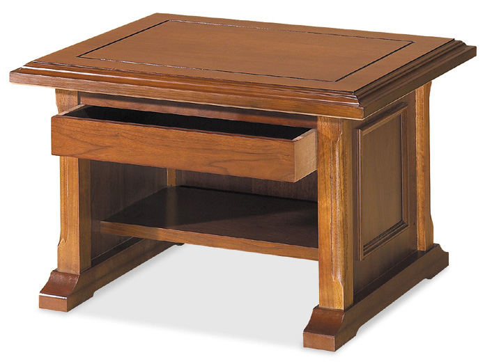 비즈가구(원목가구부문) > 목재가구  > 전화대,화분대  > PG-PF-1205 고급상석탁자(월넛)