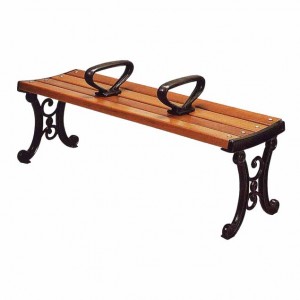 대경벤치의자 > 평벤치의자  > 대경벤치의자 EXKS-LB032-1 벤치의자(초코색,손잡이)