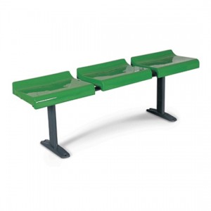 대경벤치의자 > 플라스틱벤치의자  > 대경벤치의자 MFPK-MC3-P3 3~5인용 플라스틱 벤치의자(바닥부착형)(국내생산)