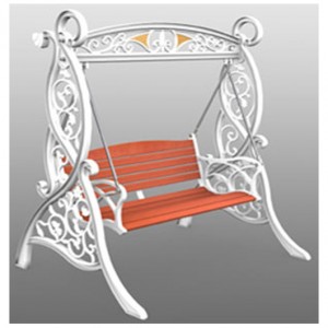 대경벤치의자 > 그네벤치의자  > 대경벤치의자 HSFC-바이올렛 그네벤치(백색)