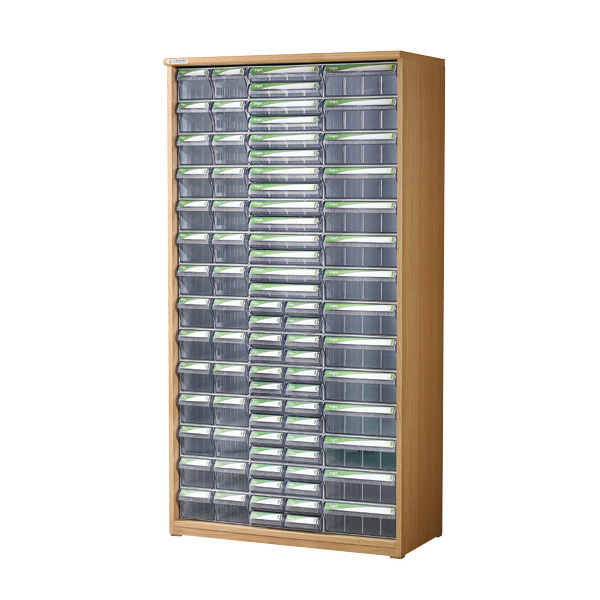 중앙부품박스 > 서랍형부품박스장(목재,철재,알루미늄프로파일)  > 목재부품박스장  > BB1113 투명 플라스틱 다용도 부품 정리 서랍 박스 상자 함 장 부품박스장(목재)