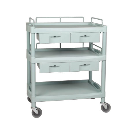 영림카트 > 기본카트  > 수납처치카트  > 영림카트 YLCT-601E 병원용 드레싱 카트