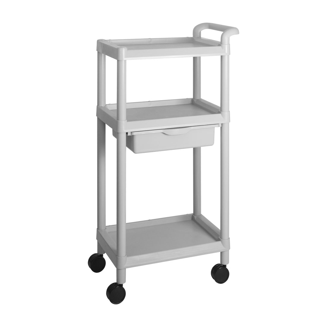구로메디칼 > 간호비품(Nursing Appliance)  > 플라스틱유틸리티카트(Plastic Utility Cart)  > 대경카트 DKCT-301B 웨건 왜건 드레싱카트 의료용카트 드레싱카 응급카트 병원카트