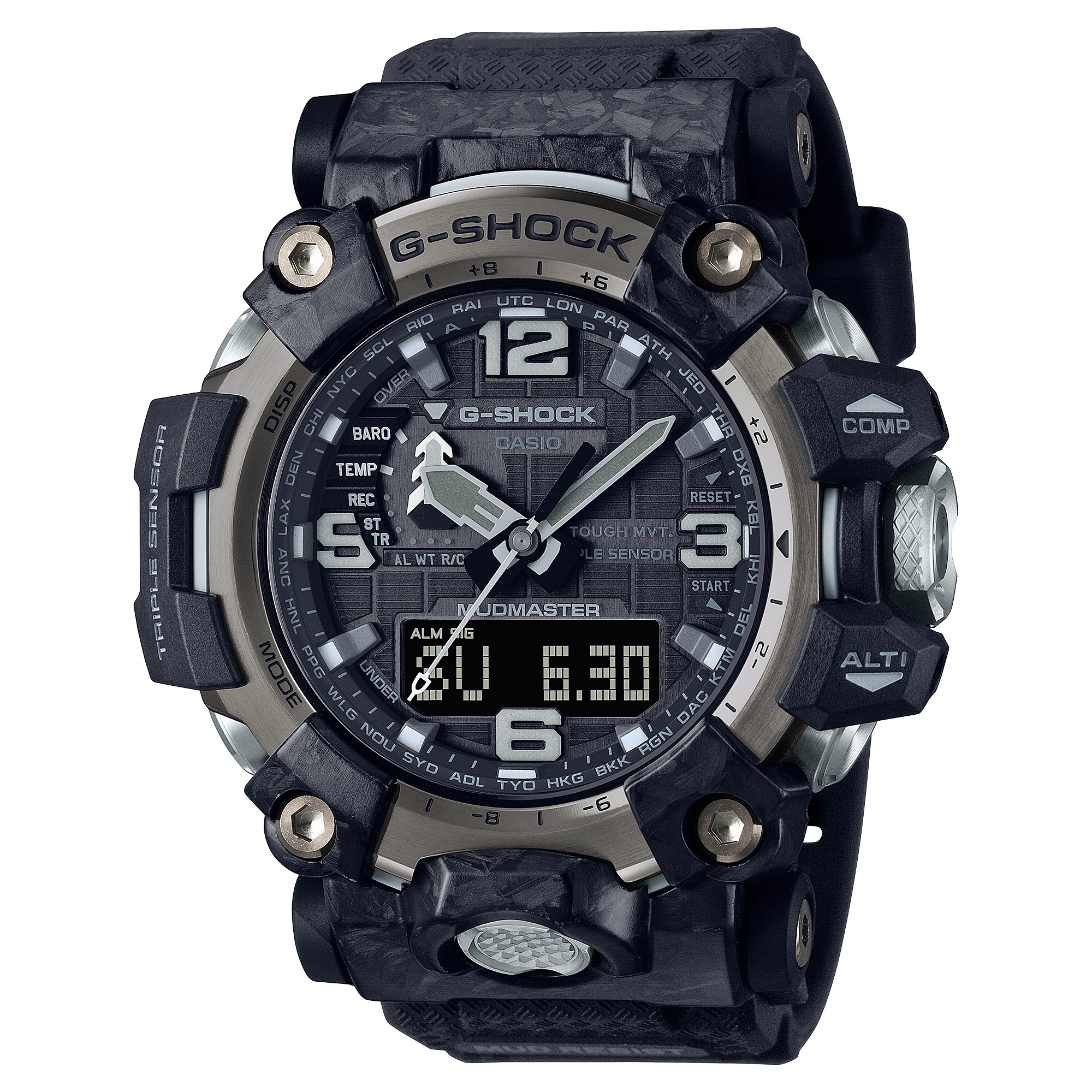카시오워치스 > G-SHOCK  > GWG  > GWG-2000-1A1 카시오 손목 시계