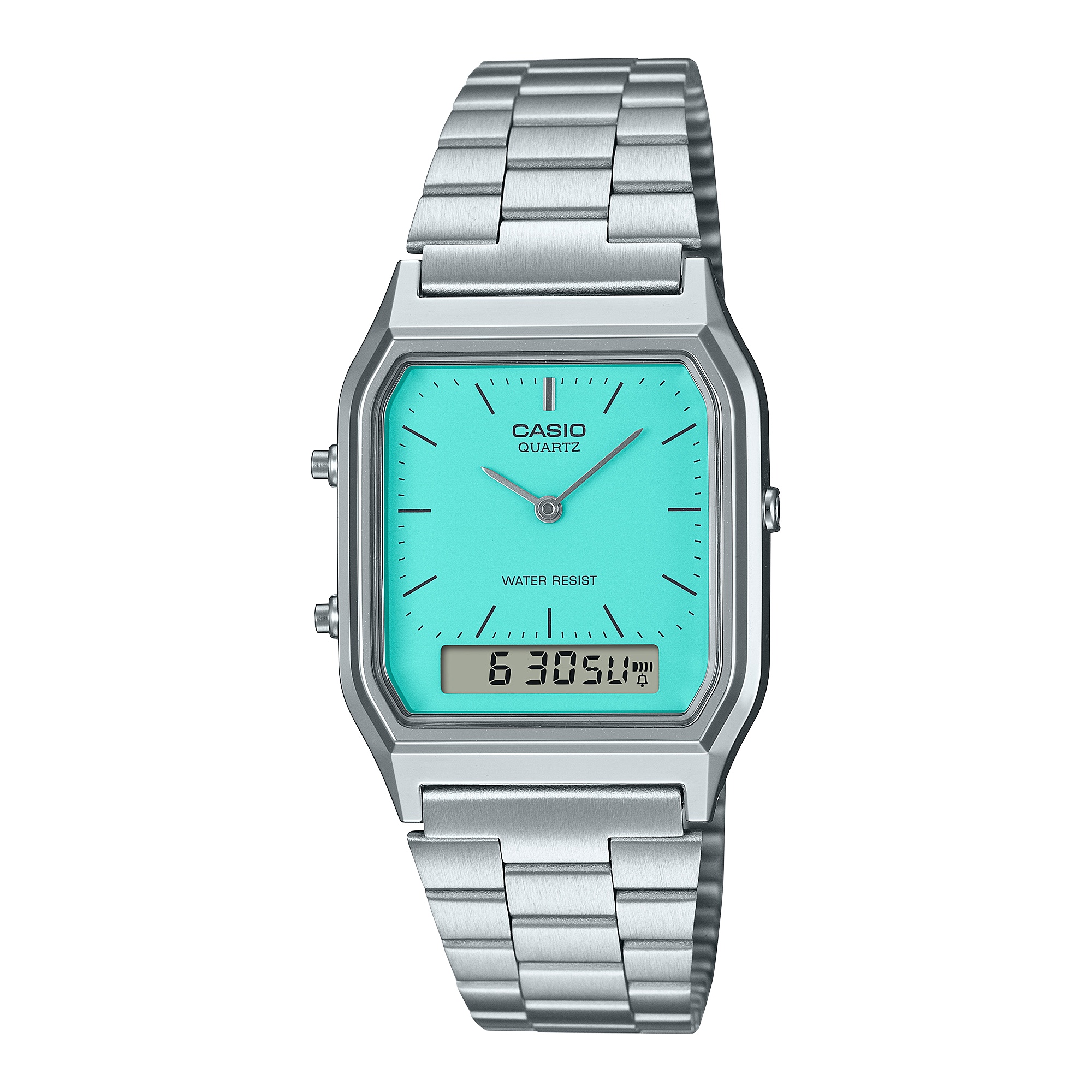 카시오워치스 > 아나디지(아날로그+디지털) 드레스시계  > AQ-230  > AQ-230A-2A2 카시오 손목 시계