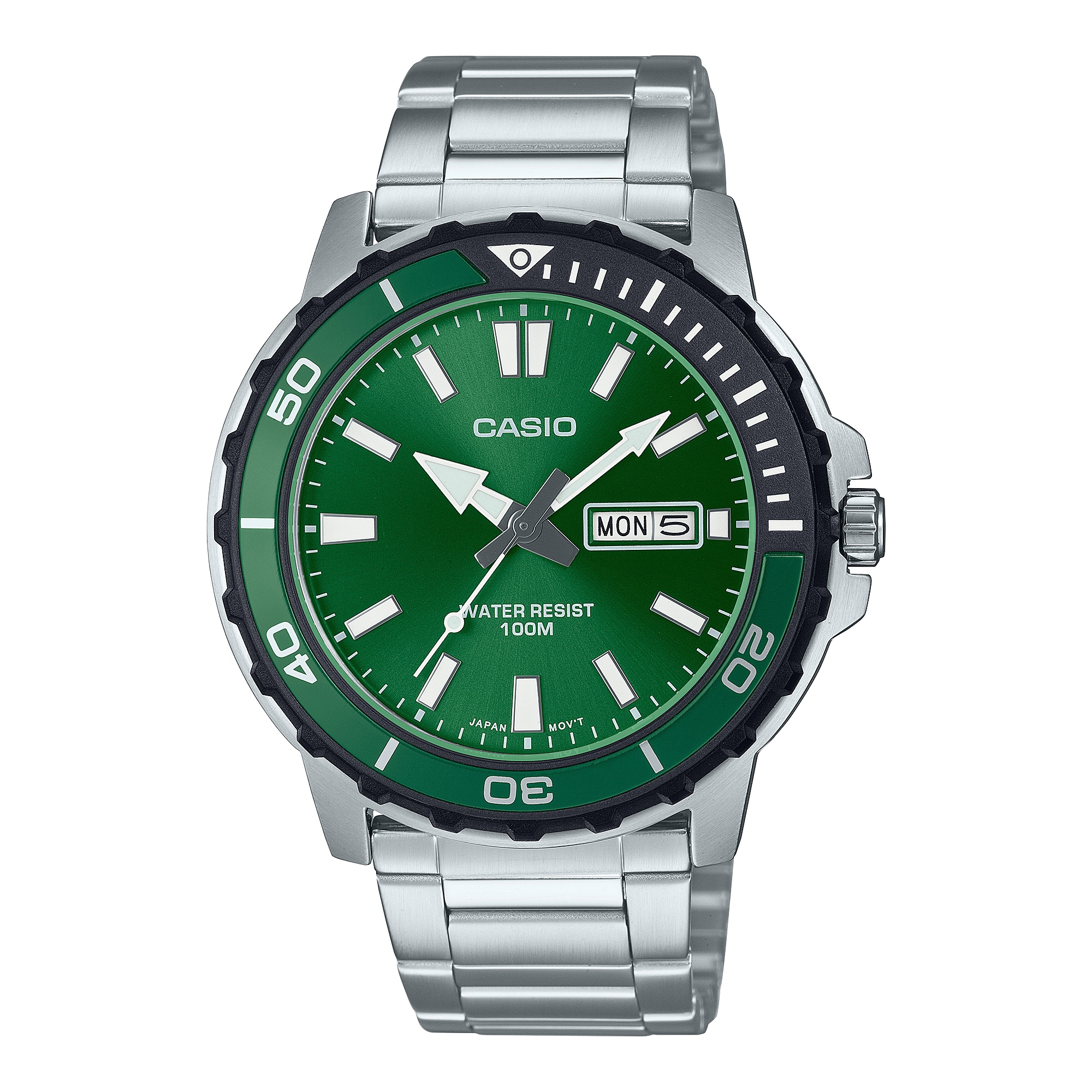 카시오워치스 > 아날로그 스포츠시계(남성용)  > MTD-125  > MTD-125D-3A 카시오 손목 시계